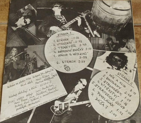 visací zámek - 1. vinyl - Punc