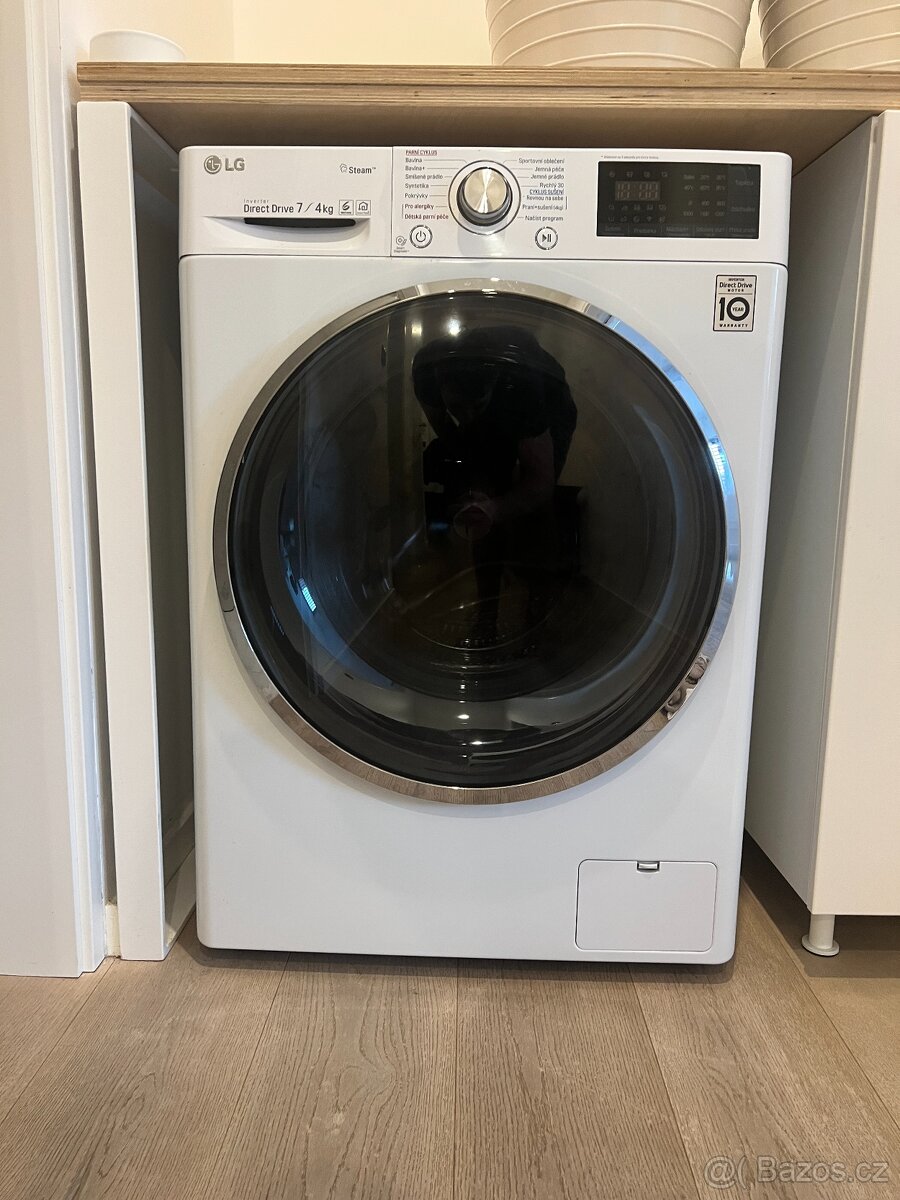 Pračka se sušičkou LG, zkrácená hloubka 45cm, SPĚCHÁ