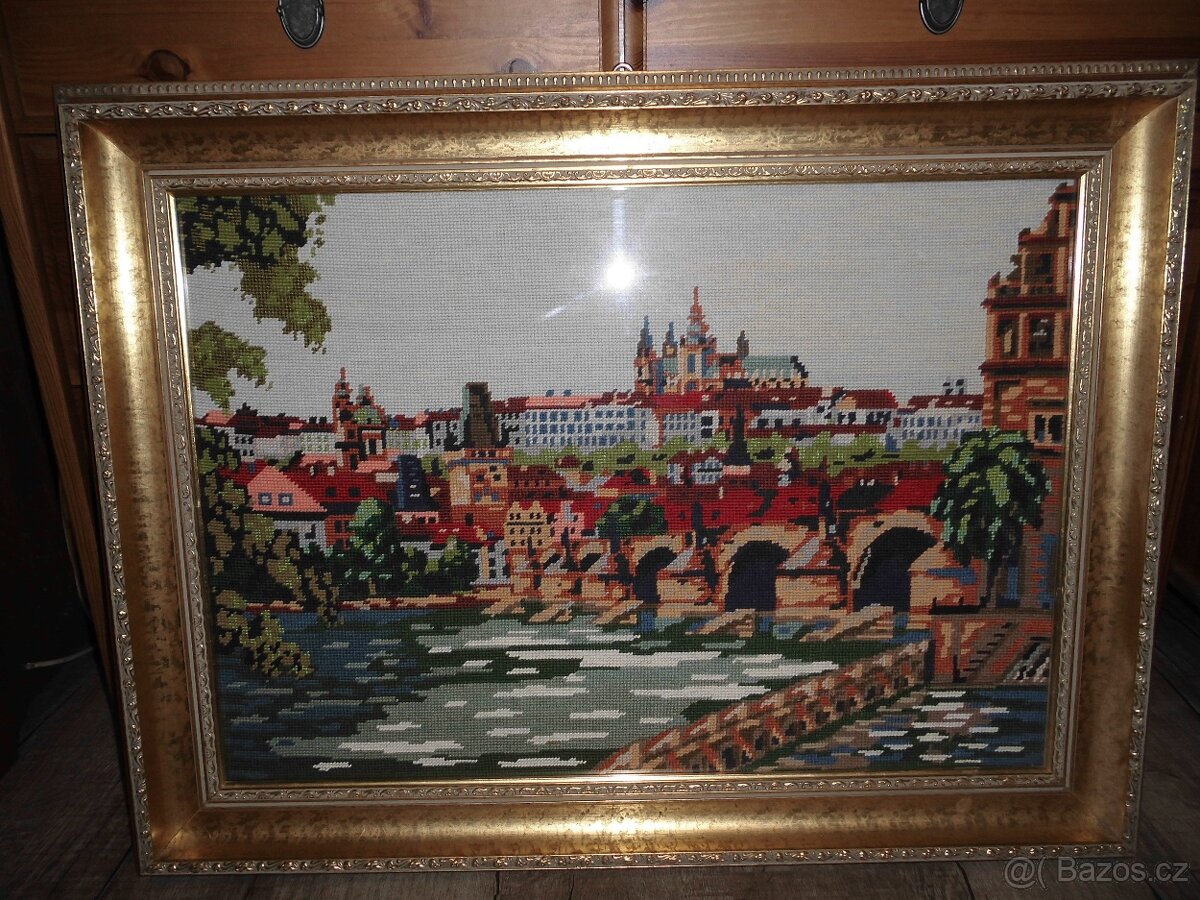 Ručně vyšívaný obraz