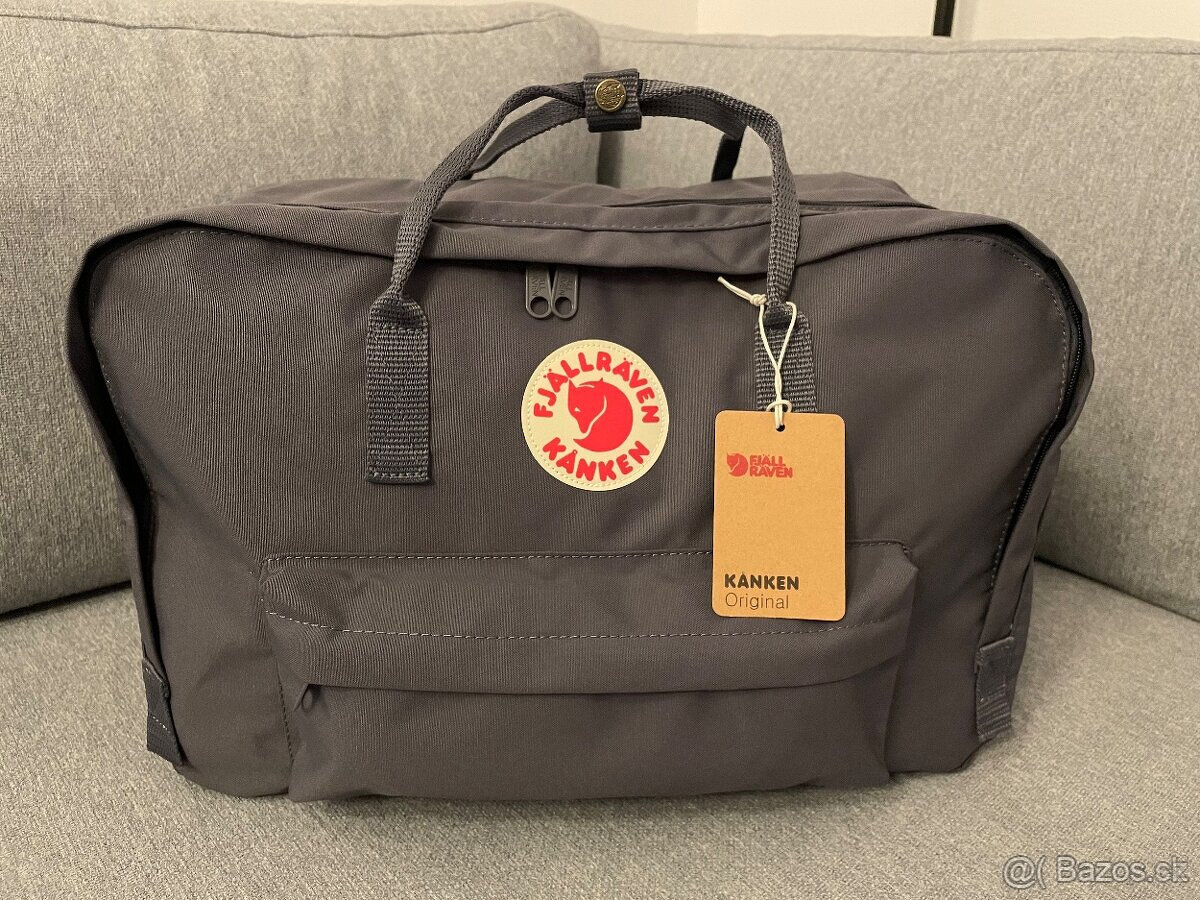 Prodám batoh značky Fjällräven Kanken Weekender Super Grey