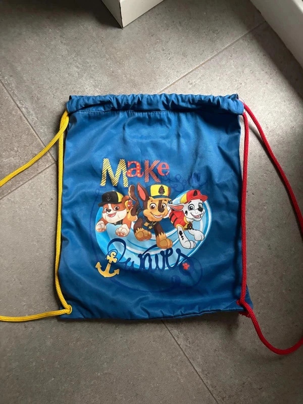 Dětský batoh/ sáček/ pytlík na přezuvky Patrola, Reserved