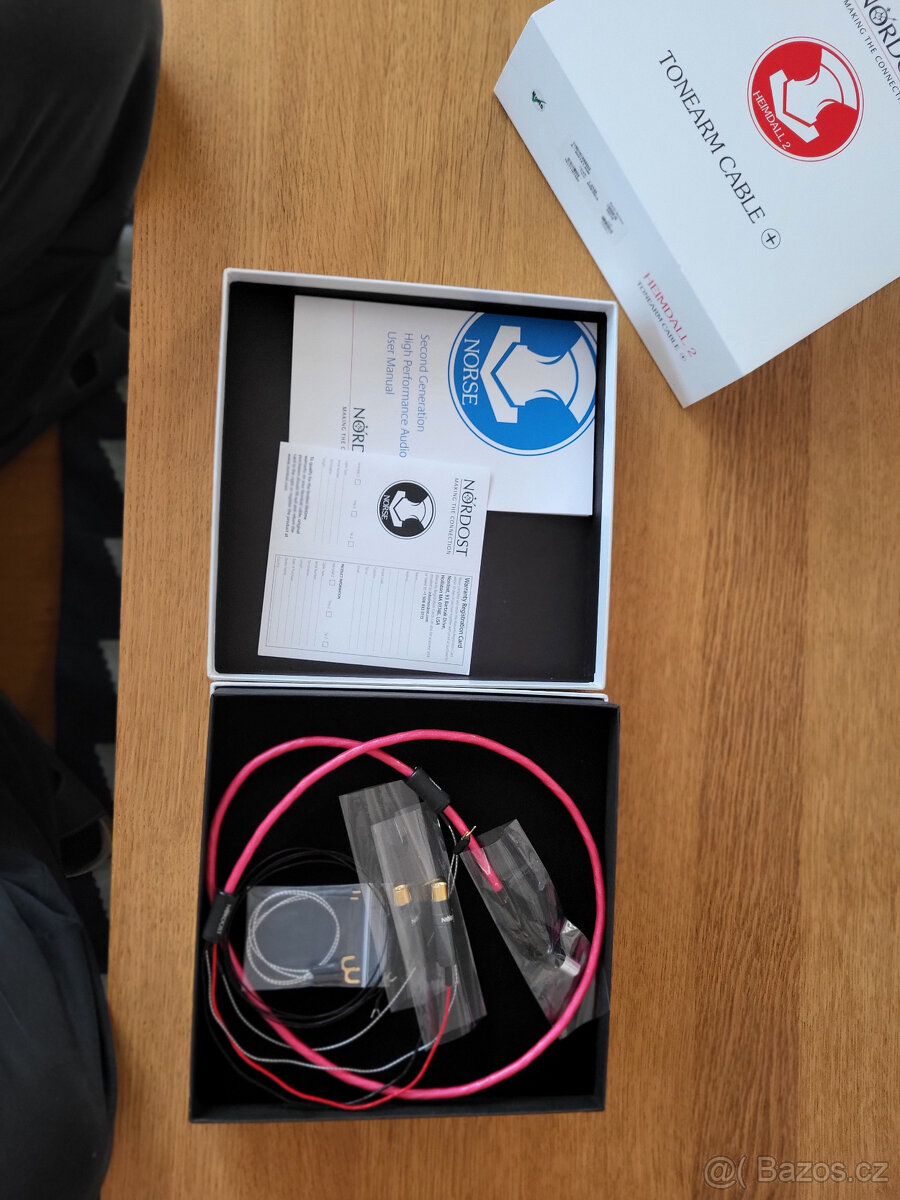 Nordost Heimdall 2 tonearm cable DIN/RCA 1.25 m