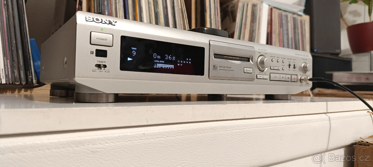 SONY MDS-JE510 Stereo Minidisc Player-Recorder