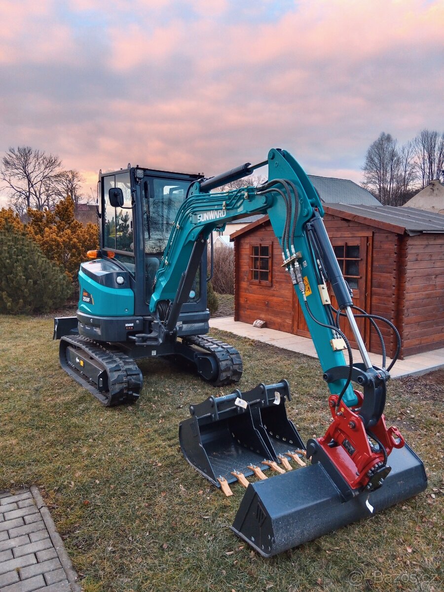 Zemní a výkopové práce ,bagr, minibagr,dumper,kontejner