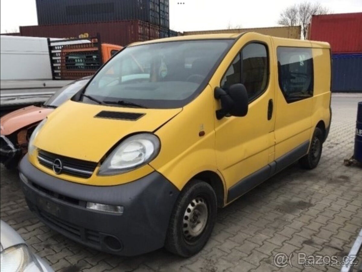 511. Opel Vivaro 1.9 TDCI, Renault Trafic 1.9 Dci