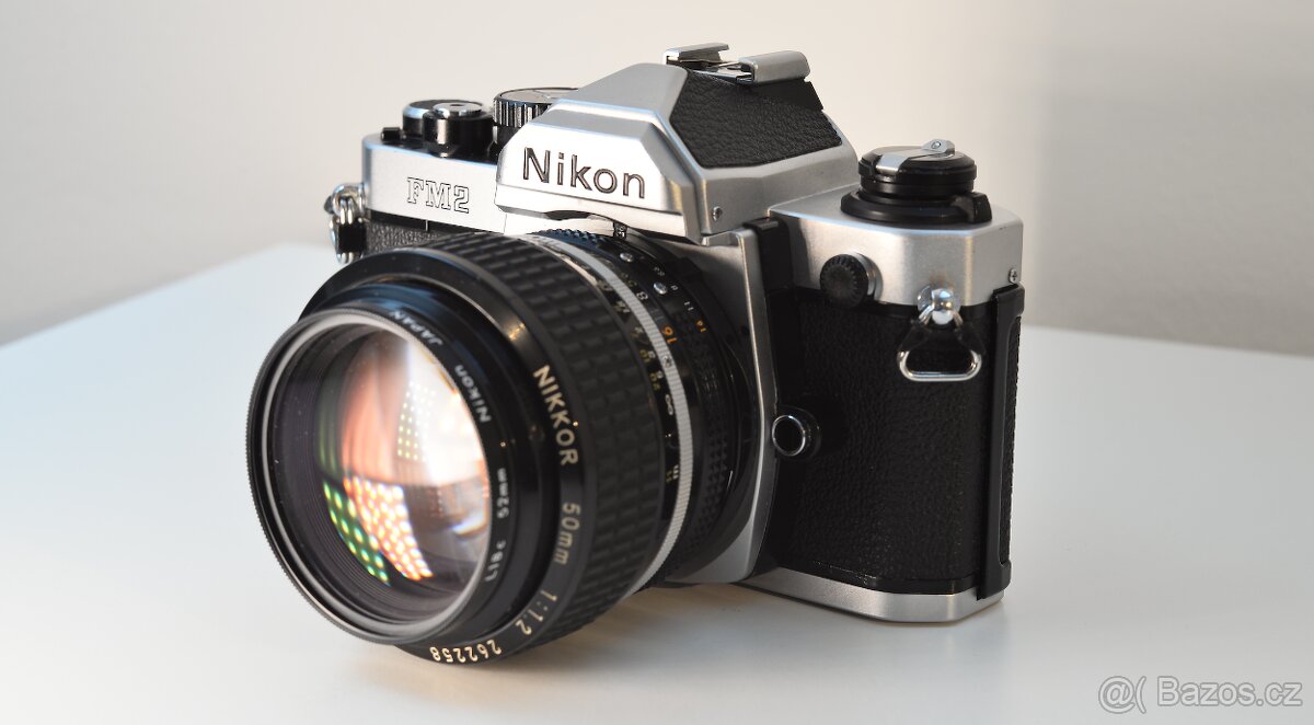 Nikon FM2 se skvělým Nikkor 50mm F1.2 AI-S – sbírkový stav