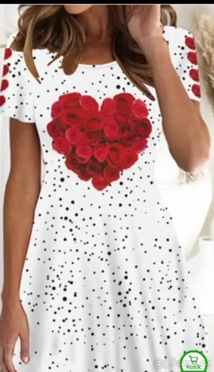 Krásné nové šaty-velikost 44/XXL