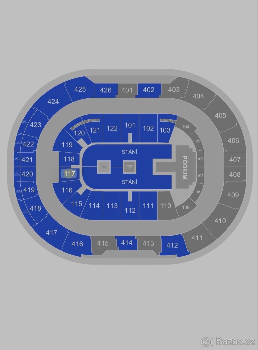 SLEVA - Calin 1.12. koncert 2 lístky sezení vedle sebe