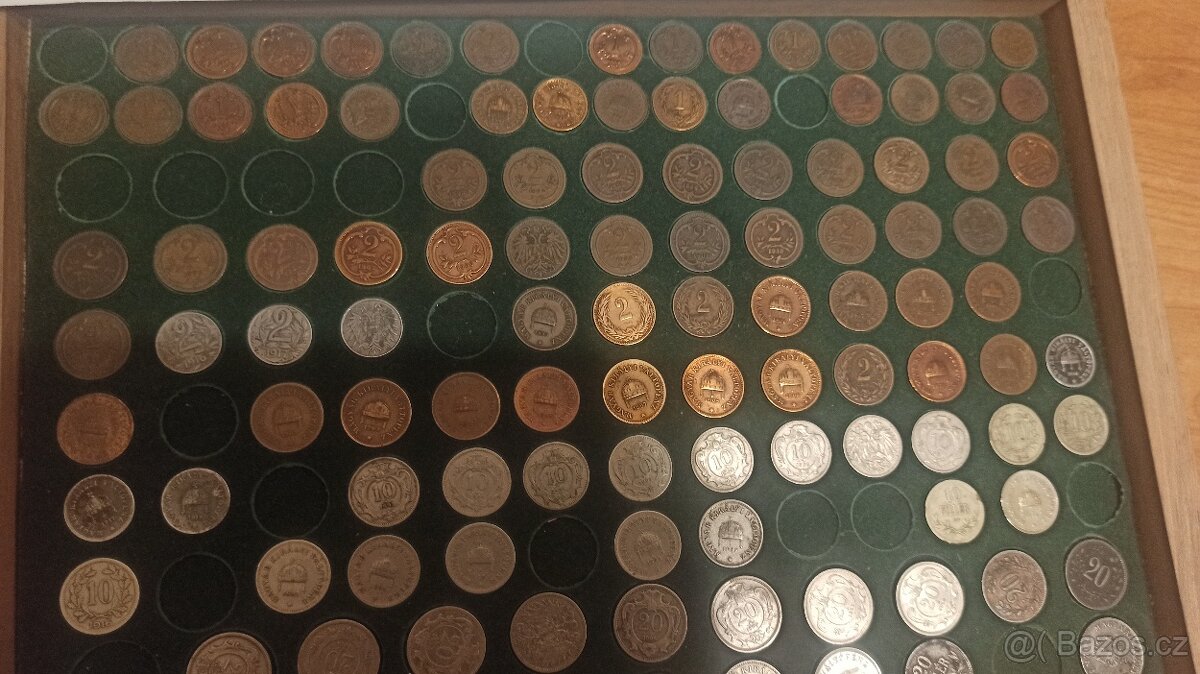 Sbírka mincí Rakouska Uherska