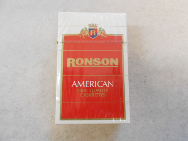Sběratelské cigarety Ronson
