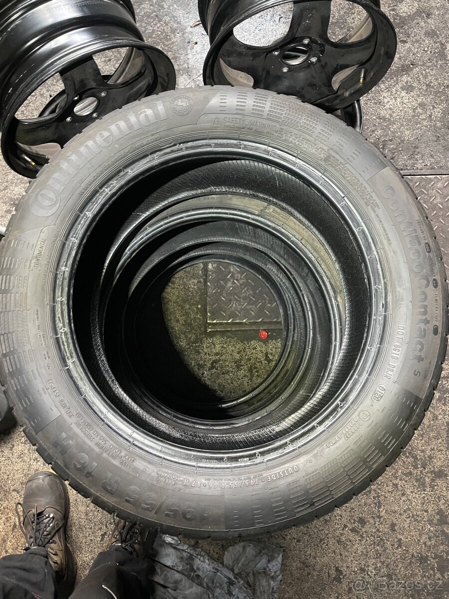 Sada letních pneu Continental 195/55r16
