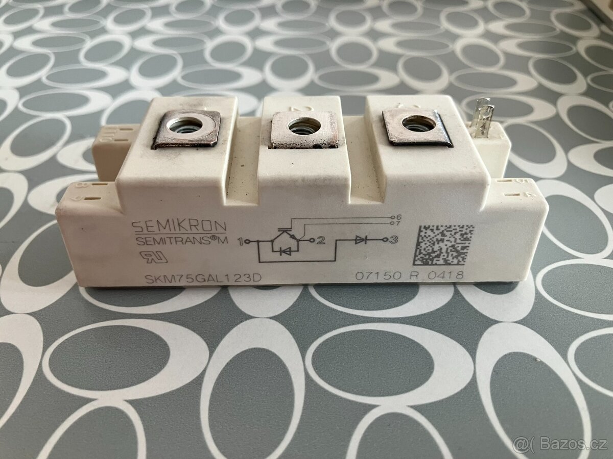 IGBT modul SKM75GAL123D 75A/1200V