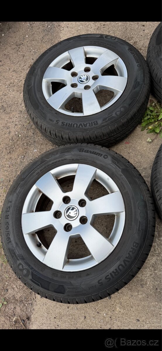 PRODAM AL disky+pneu 195/65 R15