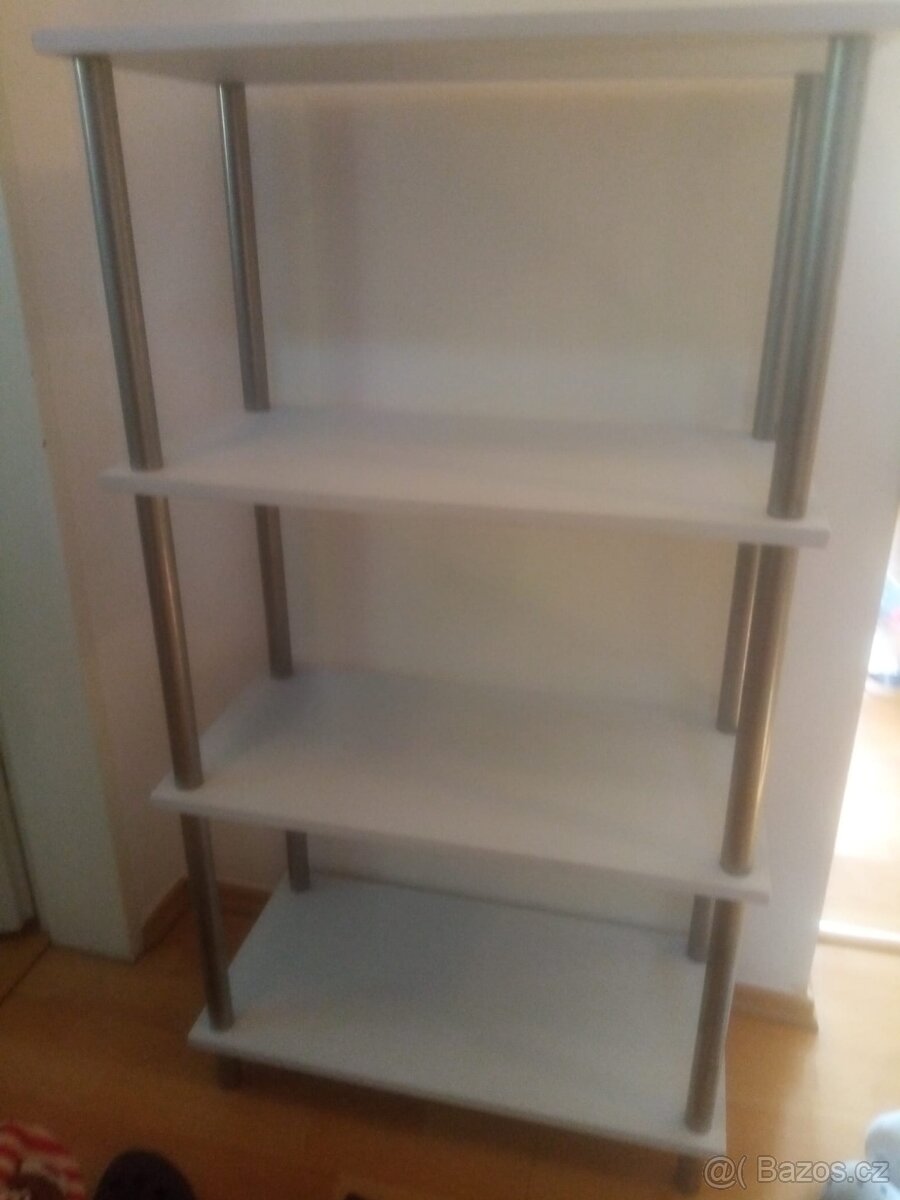 Policový regál v.107cm š.58cm