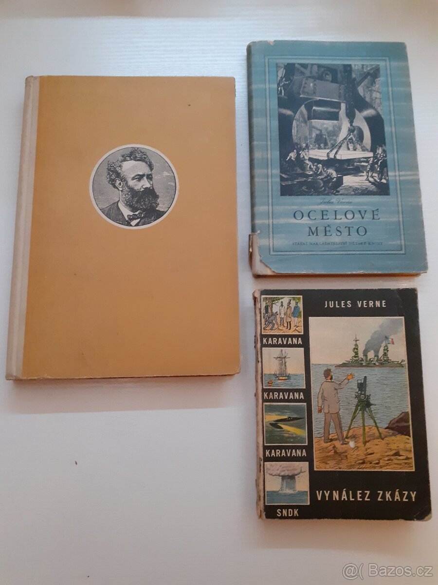 3x Jules Verne, r.v. 1955/1957/1959
