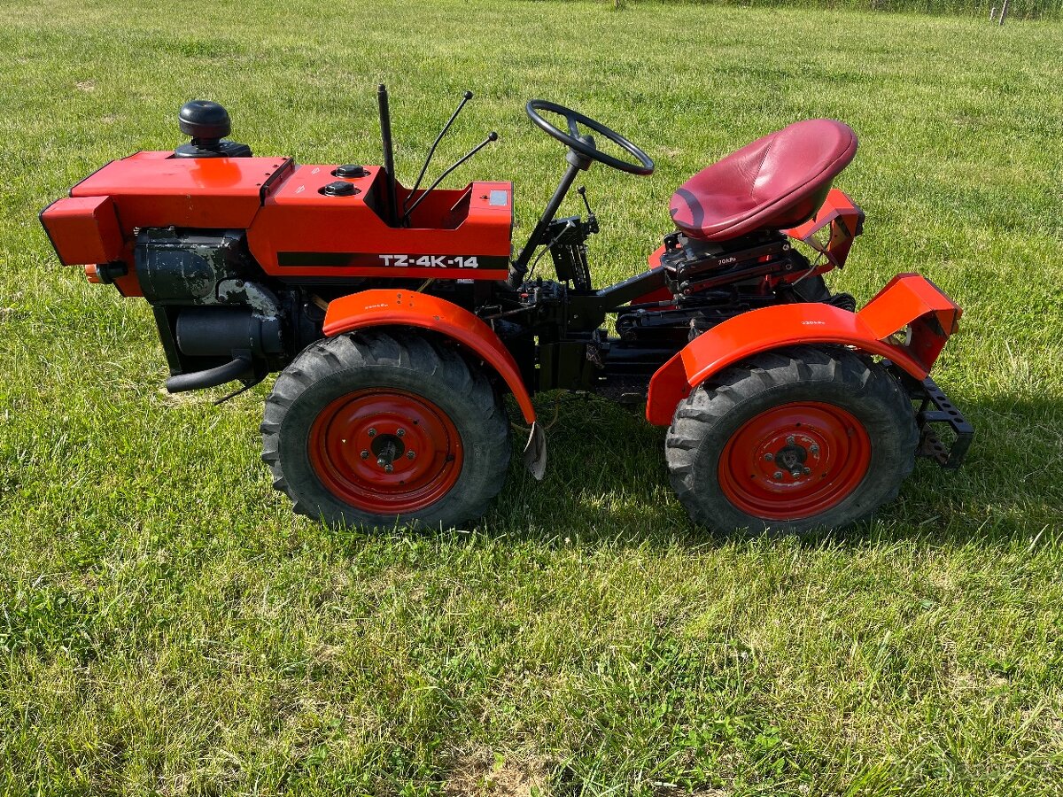 Malotraktor Tz4k14 1993 v Top stavu