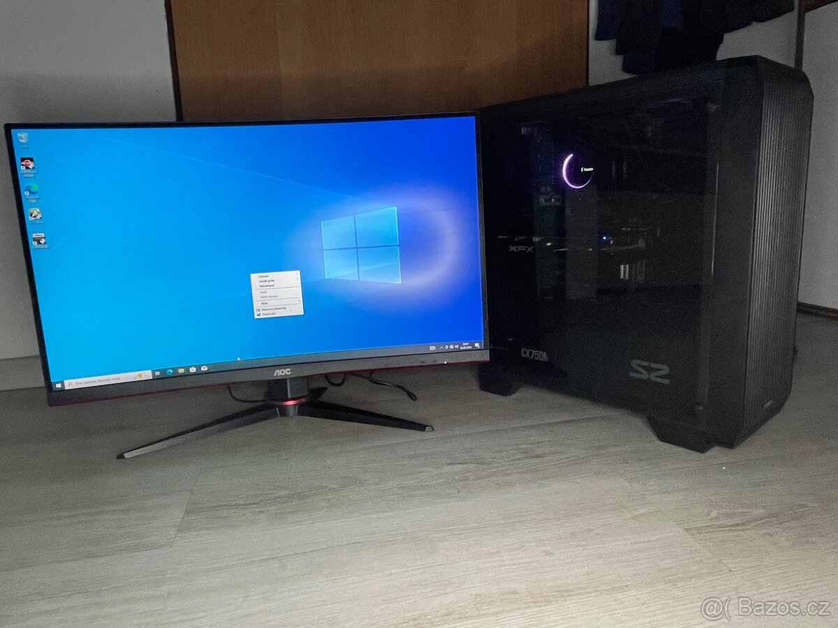 Herní PC, Ryzen 7, 16gb ram