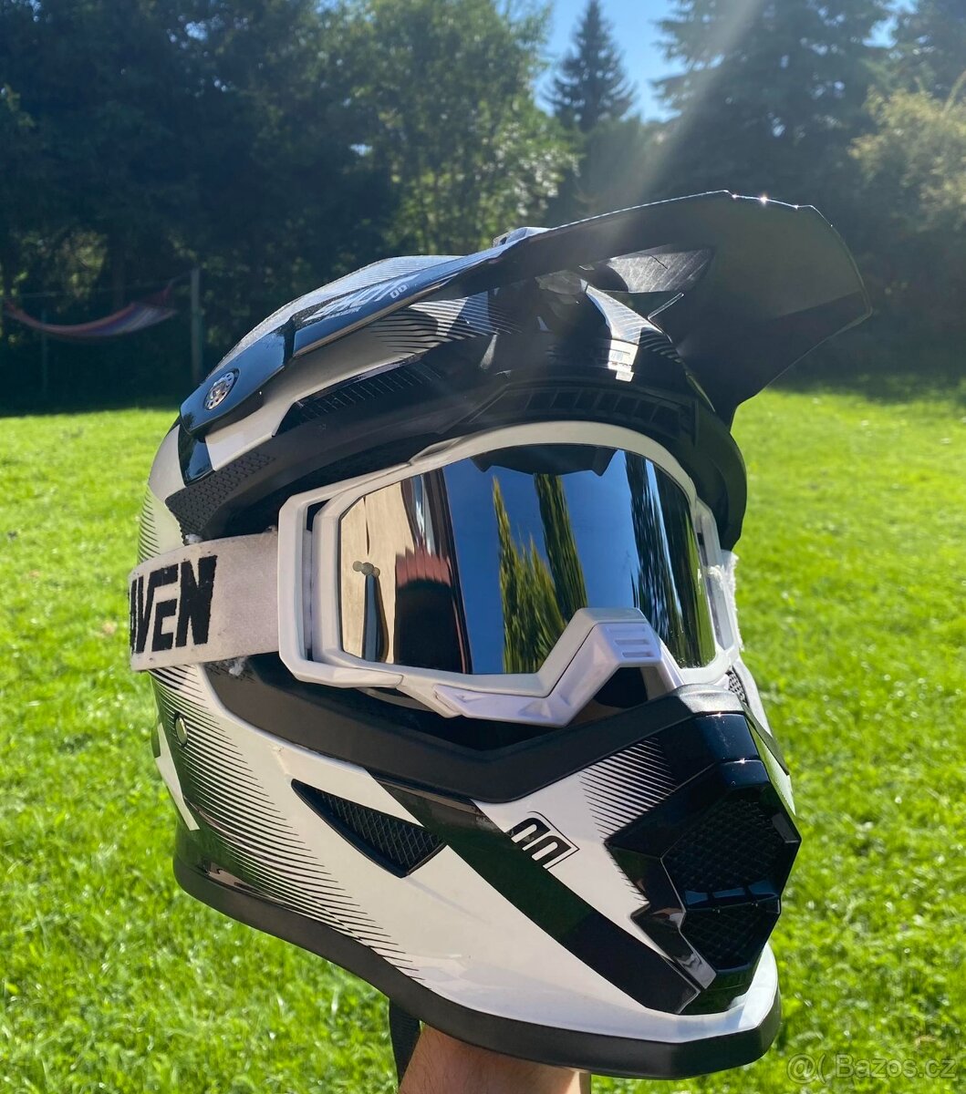 Helma na motorku - krásný stav