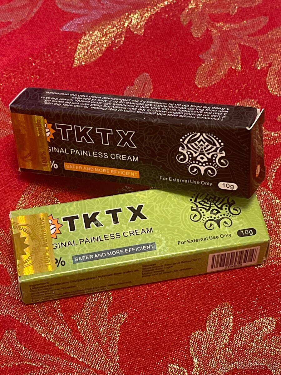 Spolehlivý anestetický (znecitlivující ) krém TKTX 56%