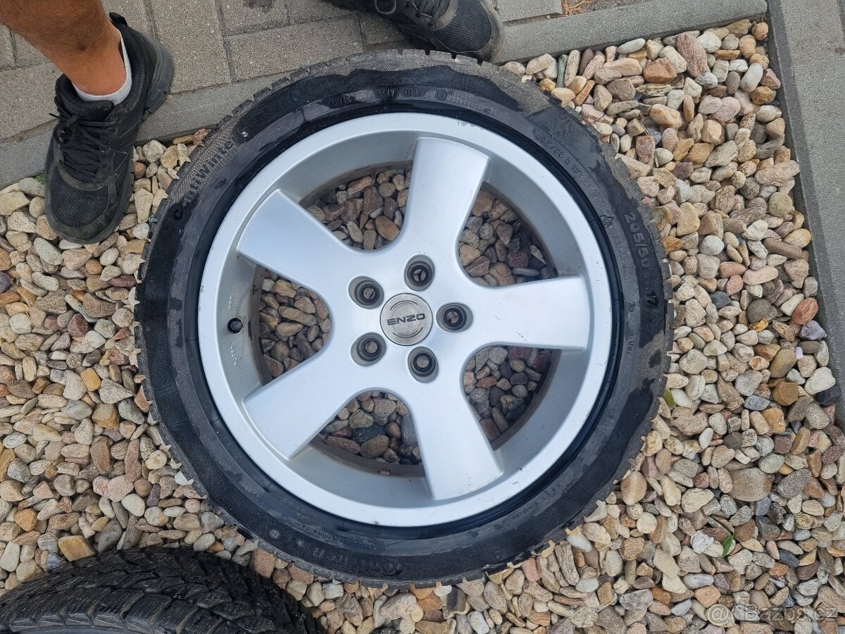 Zimní kola , alu kola 17" ,205/50R17 Škoda, VW,Audi, Seat