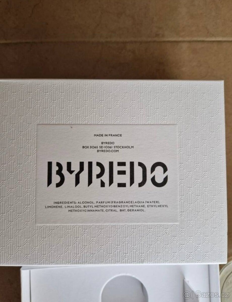 Byredo Gypsy Water 100ml nový