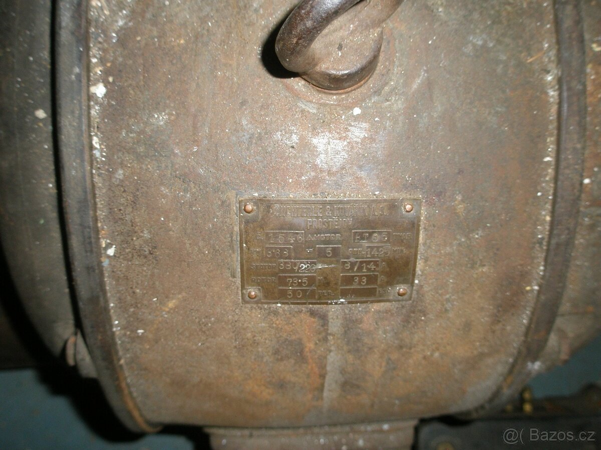 Elektromotor Wichterle -Kovařík