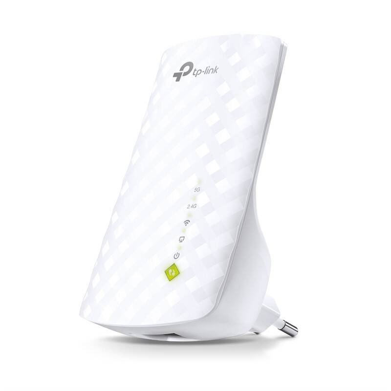 TP-Link bezdrátový opakovač signálu RE200 do zásuvky bílá