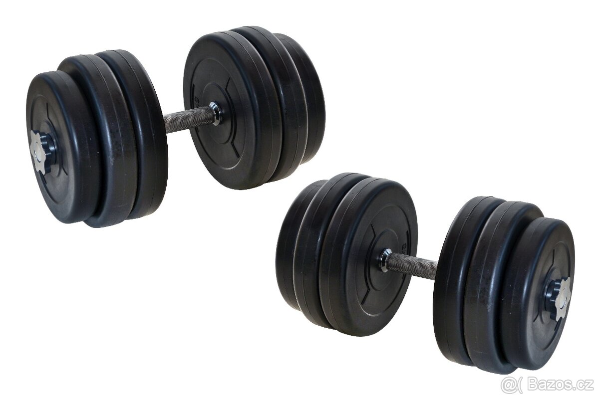 Jednoruční činkový set 2 x 27,5 kg