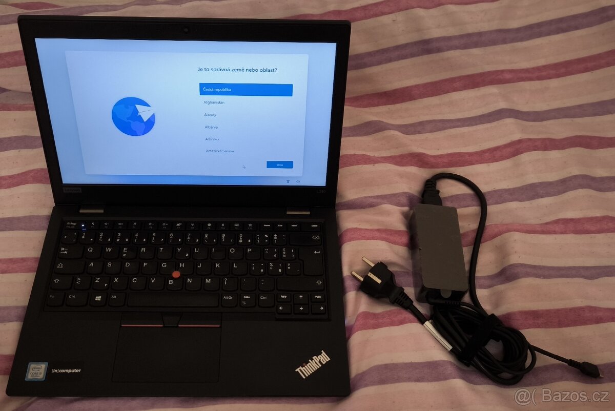 BUSINESS NTB LENOVO THINKPAD L380 13,3" 8GB RAM/256 GB SSD