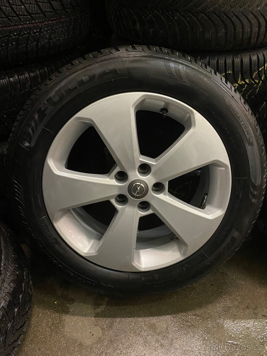 5x105 R17 7J ET38 Opel Mokka + 215/60 R17 96H Zimné