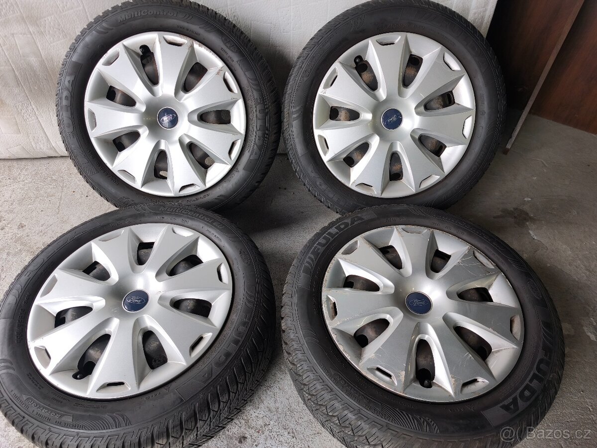 Alu kola 5x108 r18 na Ford + zimní pneumatiky 235/40 r18