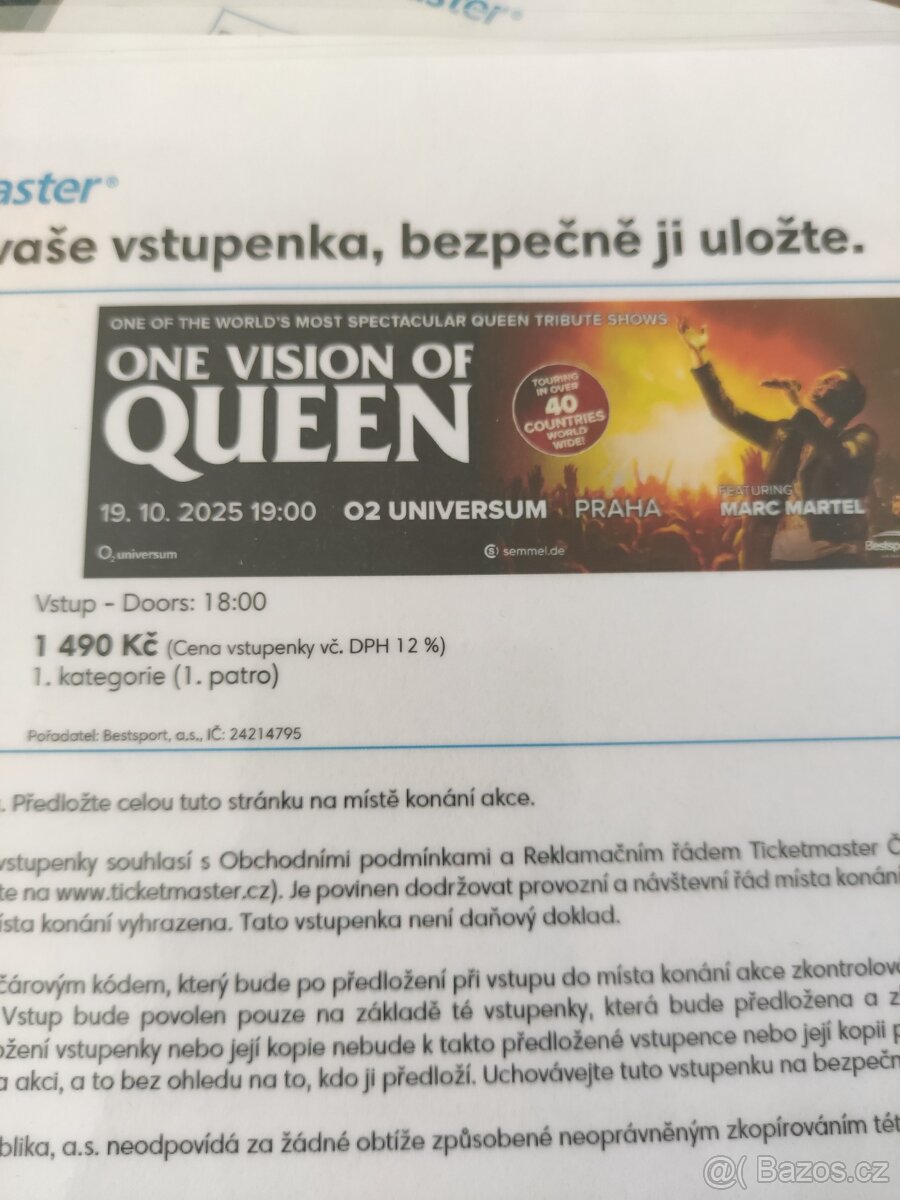 One vision od Queen