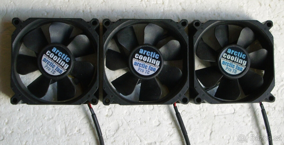 ventilátory Arctic Cooling 80 mm