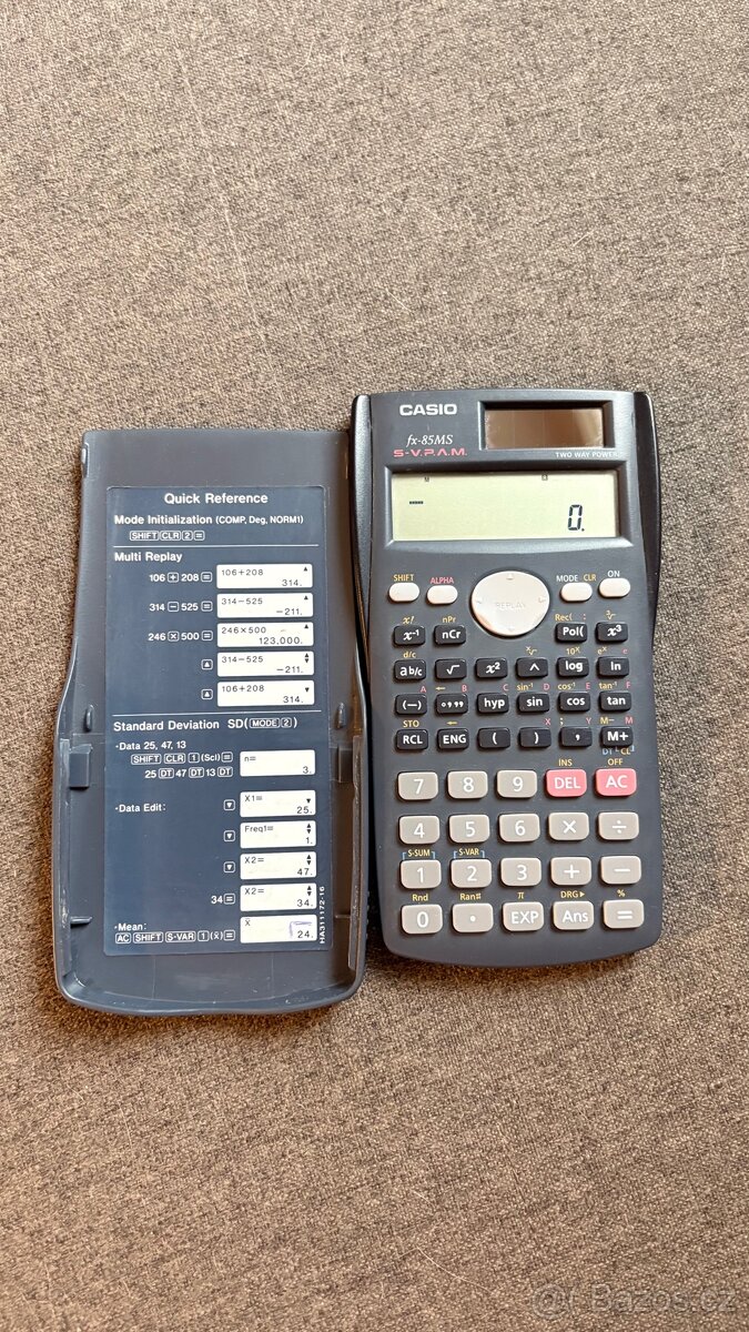 Kalkulačka Casio #1