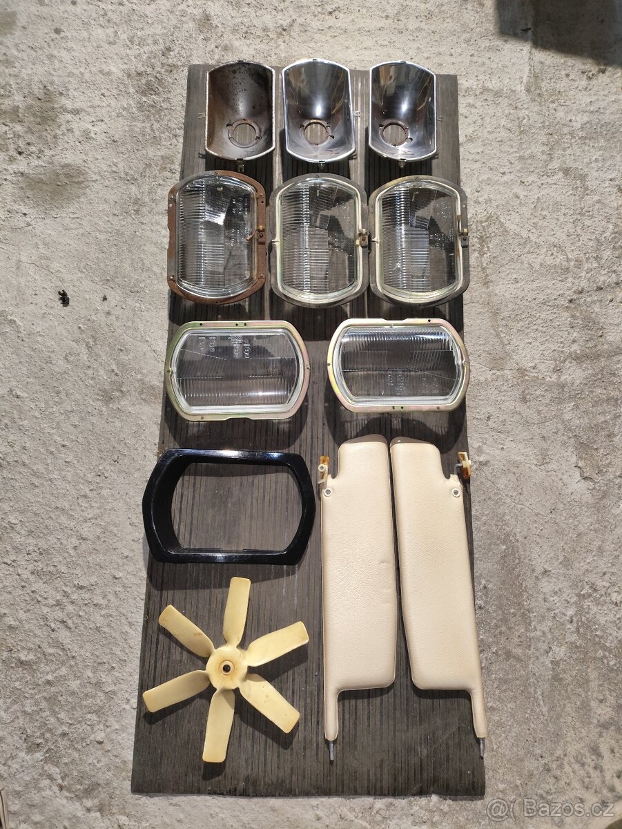 Wartburg trabant barkas IFA světla, díly..