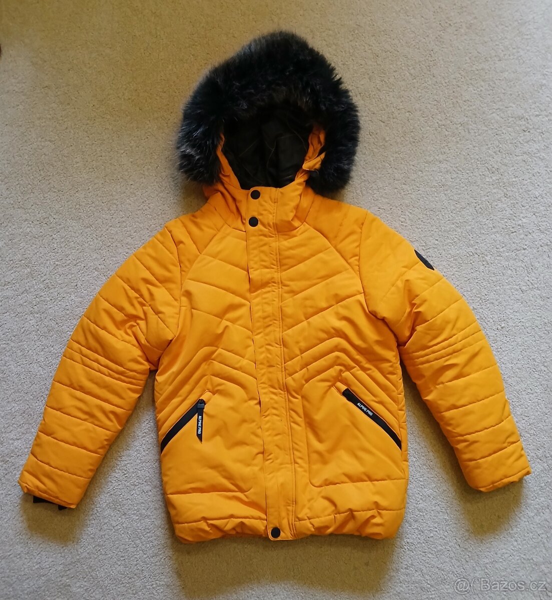 Dívčí zimní bunda Alpine Pro 140/146