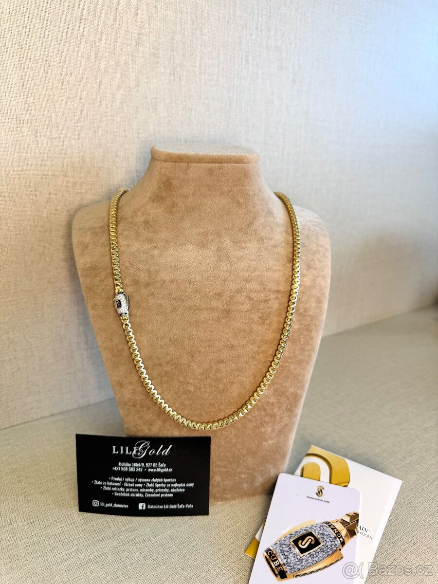 Zlatý řetízek 31.11g Nový puncovaný