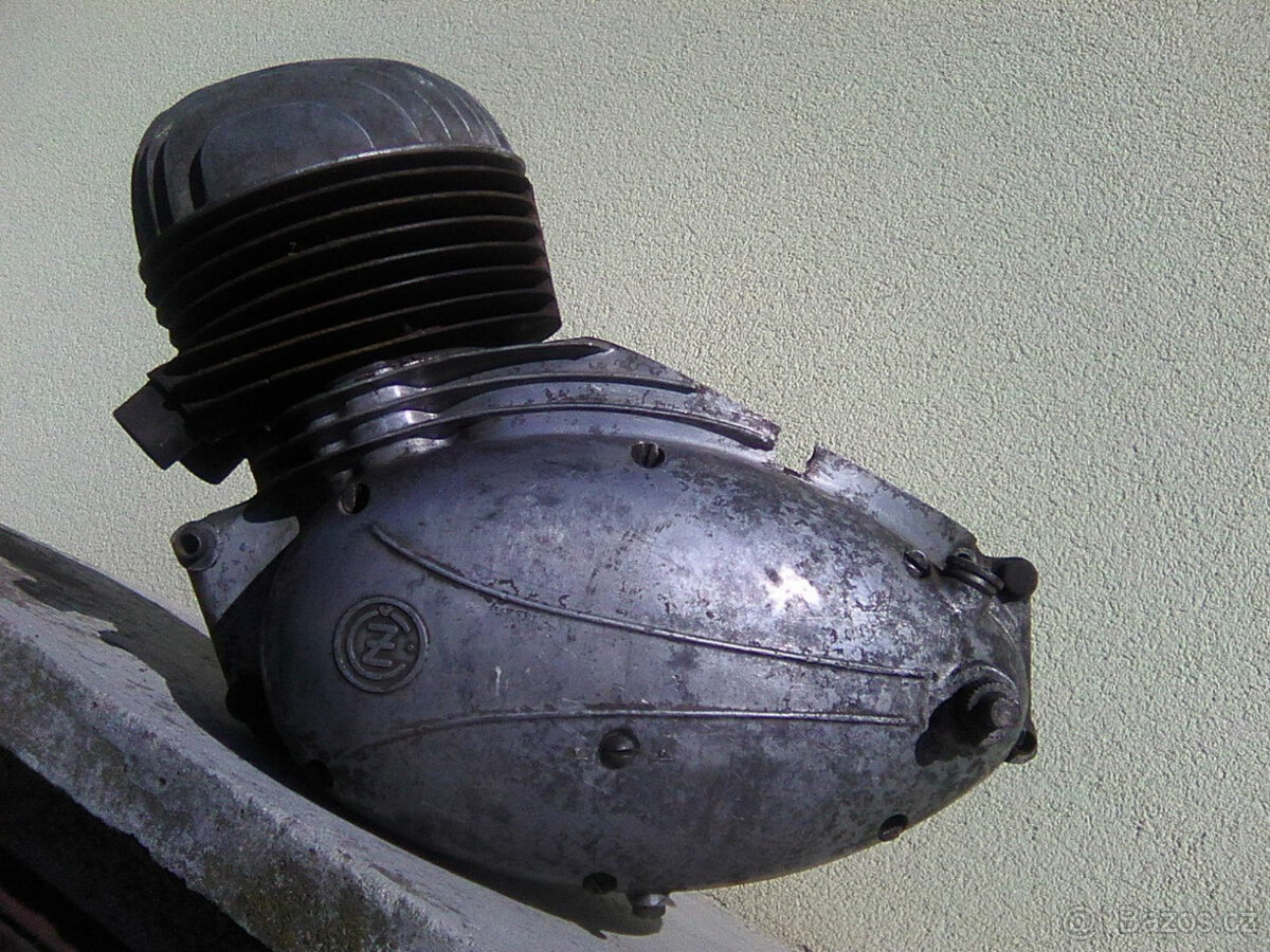 čz 125/150 b,t,c ND(motory,brzda,rotor a hlava čz 125b)