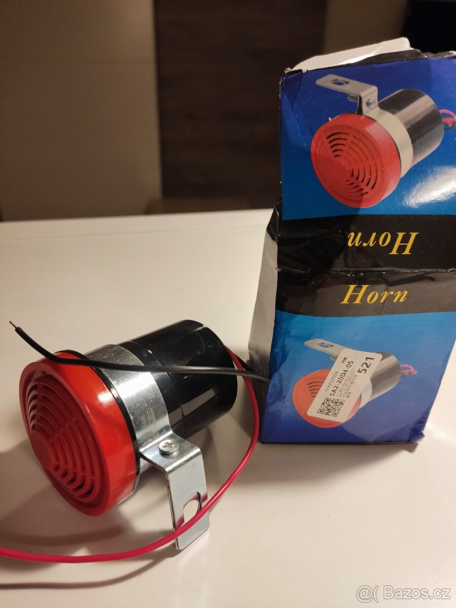 klaksony cena za kus, jsou nové