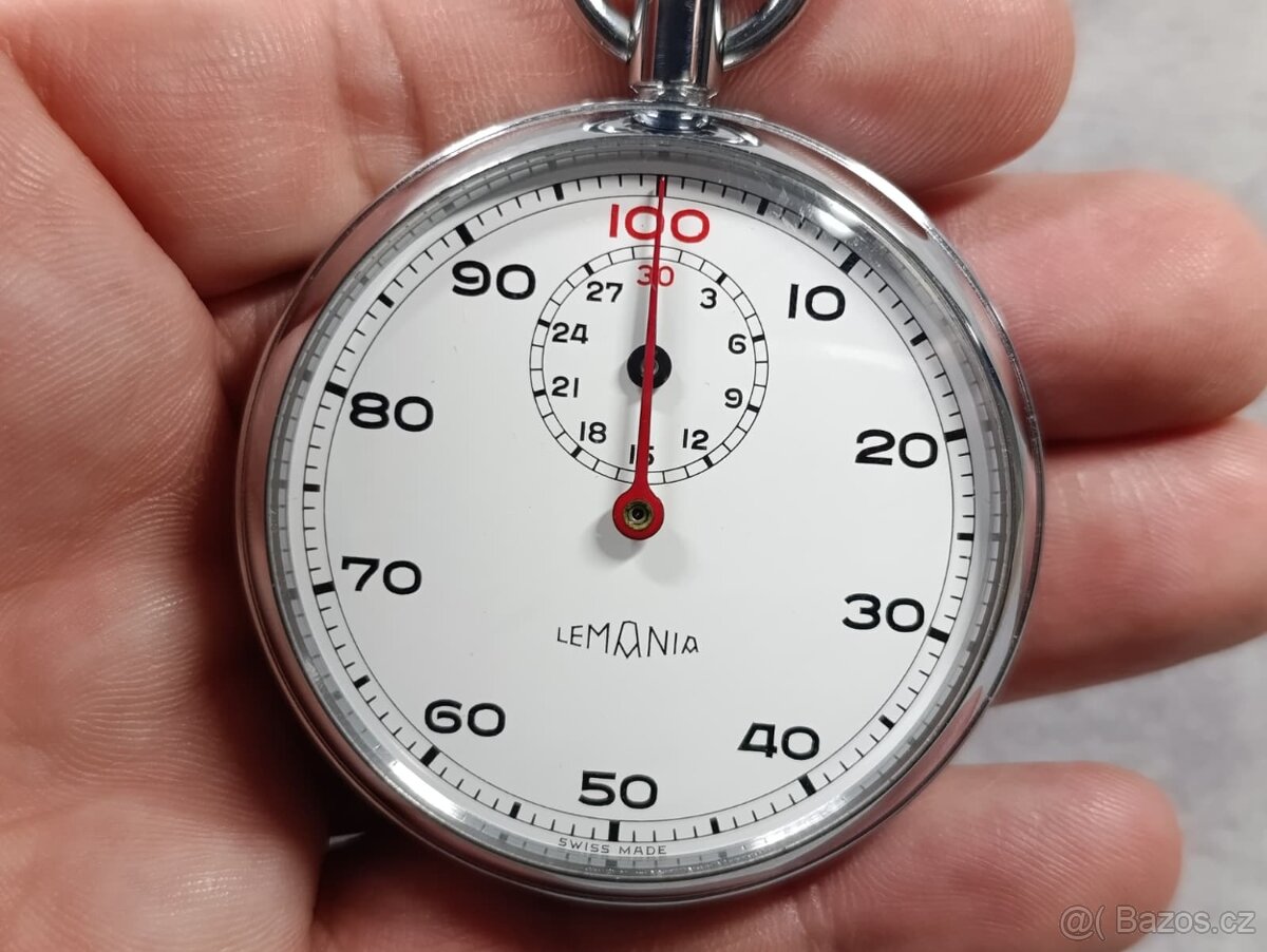 Vojenské ŠVÝCARSKÉ stopky LEMANIA do sbírky