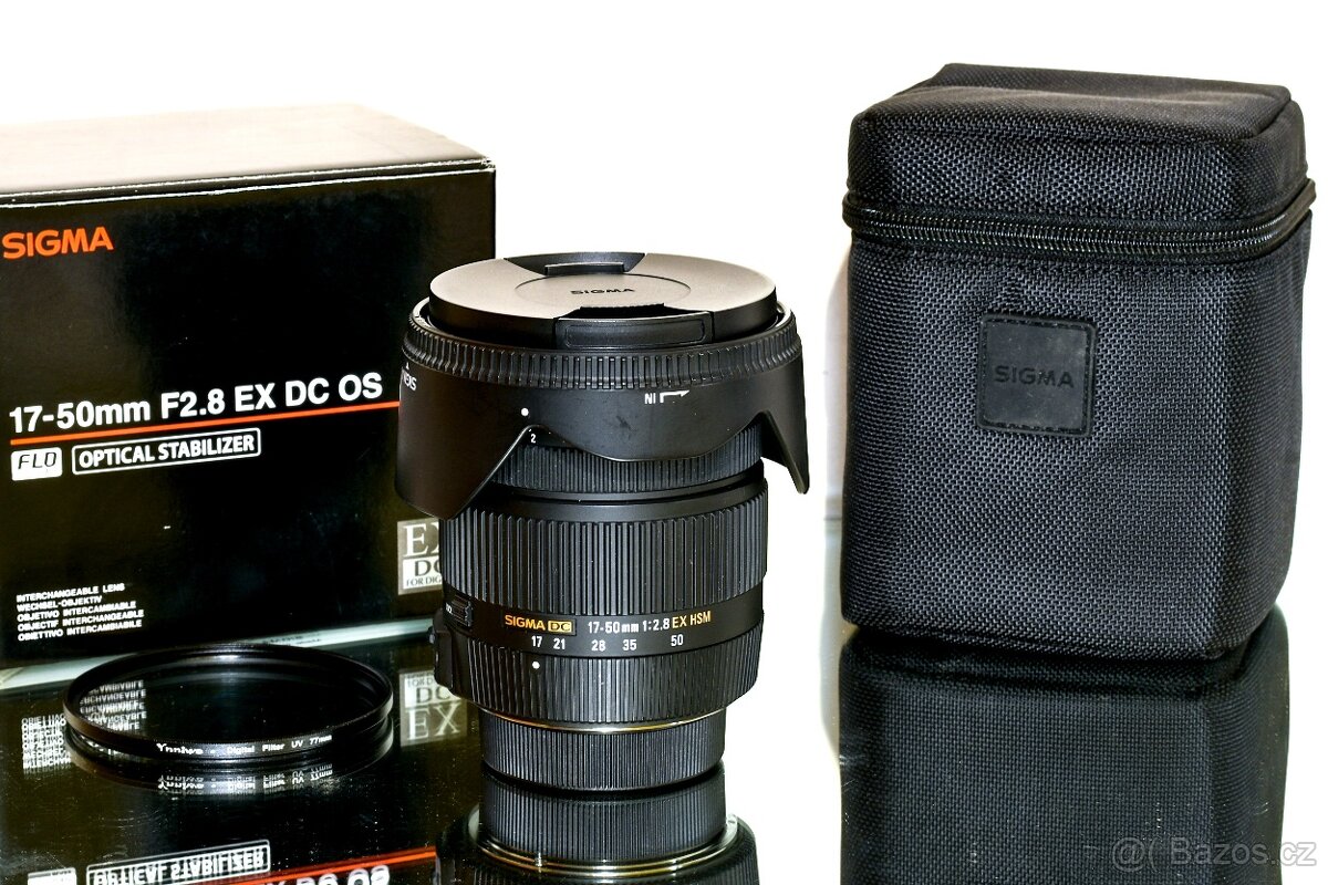 Nikon Sigma 17-50 mm f/2,8 EX DC OS HSM TOP STAV