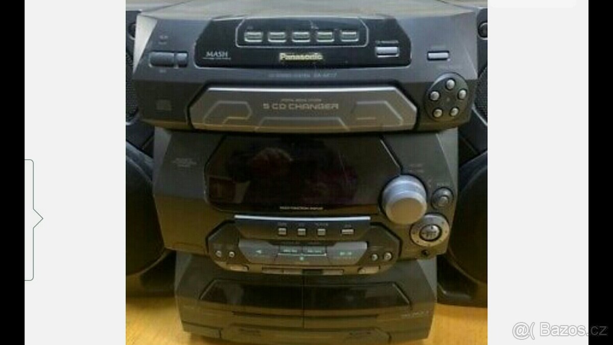 Aiwa,Technics, Panasonic věže AK...