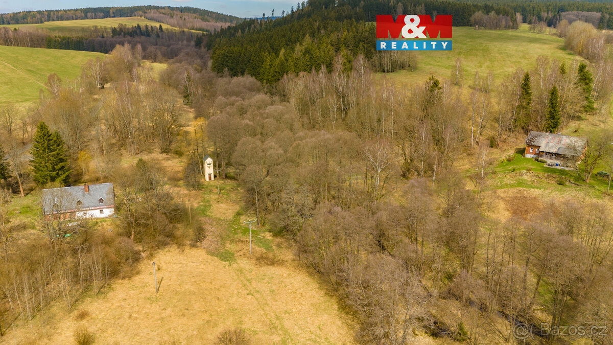 Prodej louky, 2537 m², Kraslice