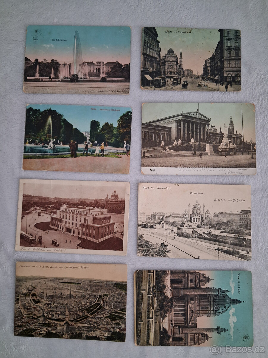 Pohlednice Vídeň.