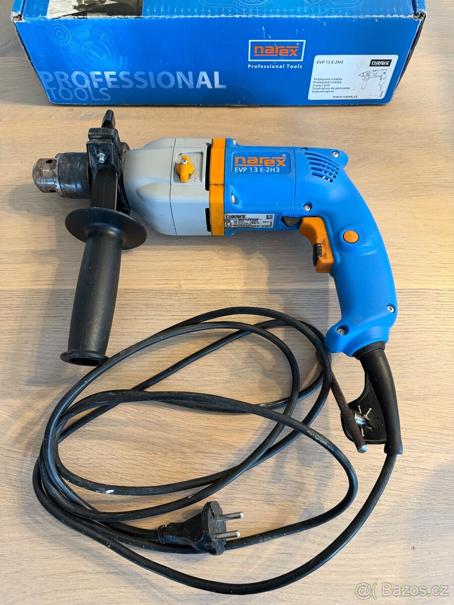 Vrtačka Narex, příklepová, EVP 13 E-2H3