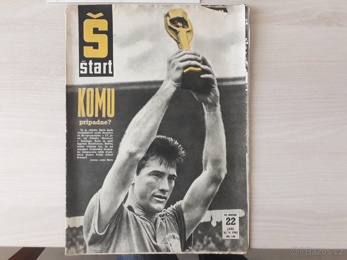 Štart 31.5.1962 - starý časopis