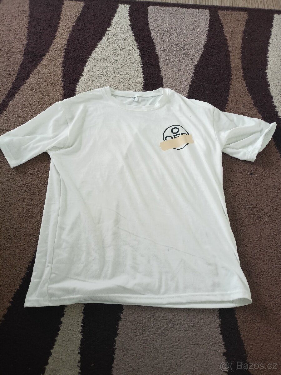 Bílé off-white tričko velikosti M