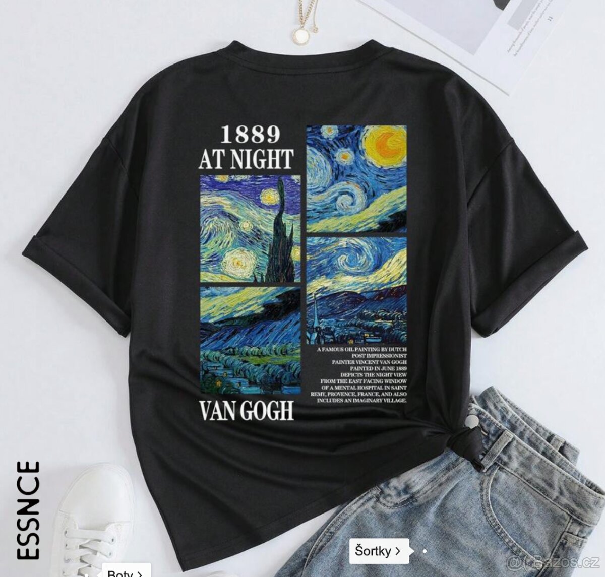nové triko "Van Gogh", vel. L