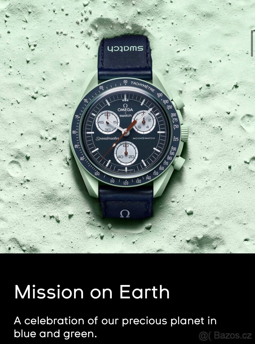 Swatch × Omega Moonswatch Mission on Earth / NOVE / SKLADEM