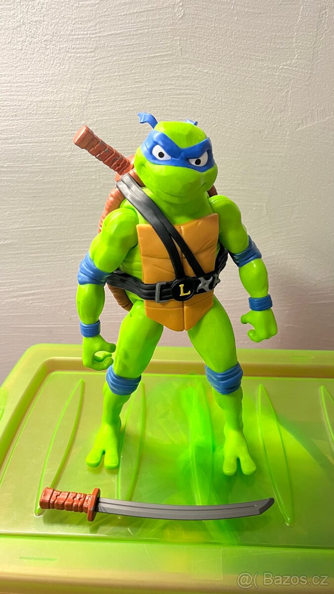 Figurka želvy ninja - Leonardo